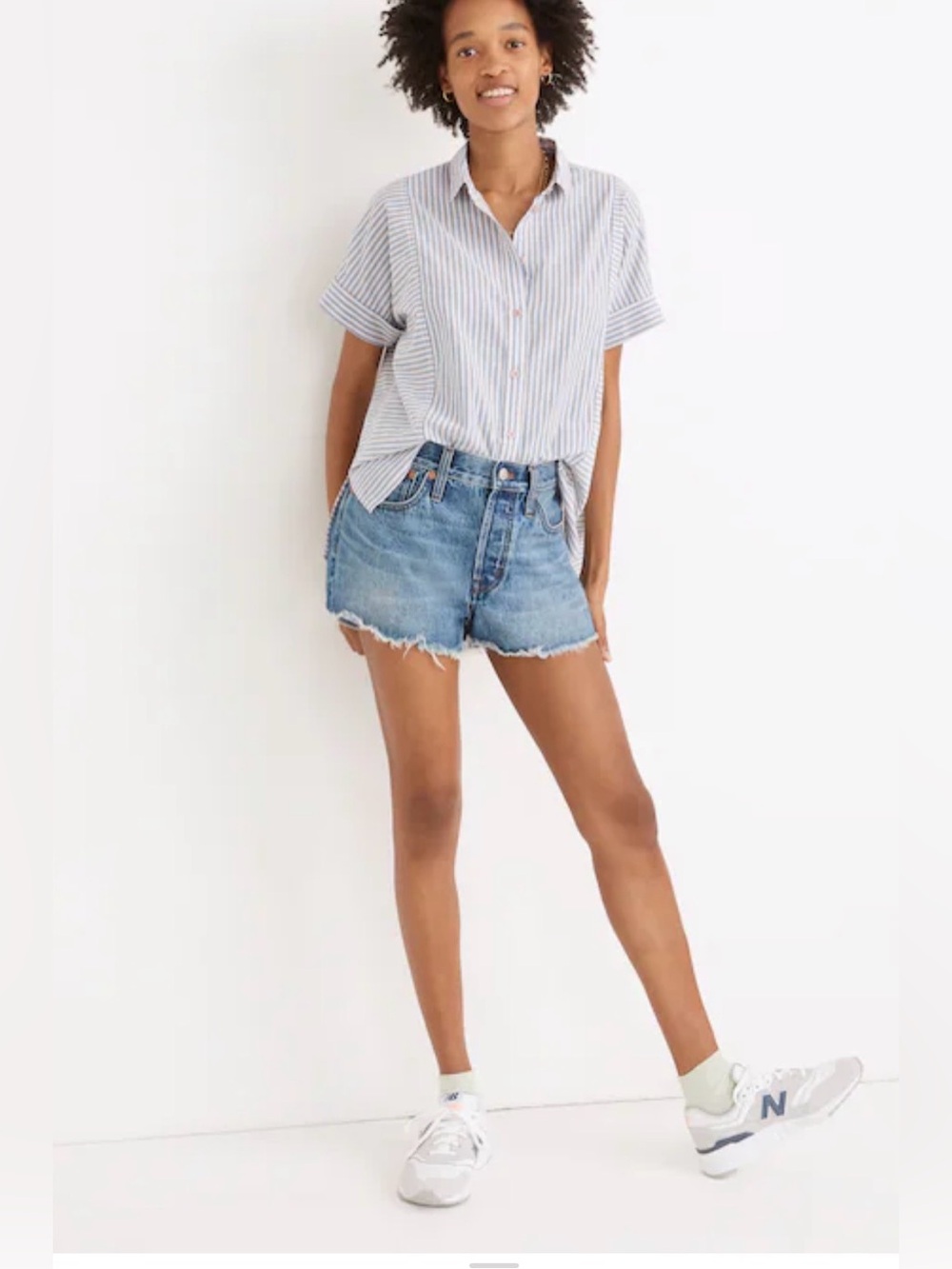 Madewell Relaxed Denim Shorts Size 28